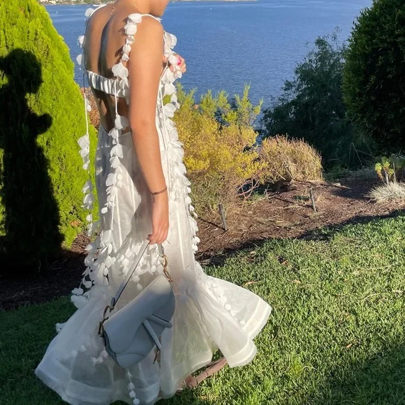 Zimmermann Botanica Silk Linen Petal Gown - Picture 9 of 15